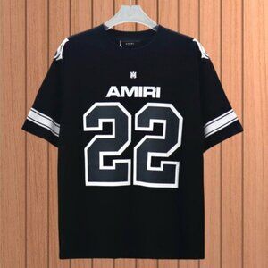 Men's Amiri Round Neck Printed Short Sleeve